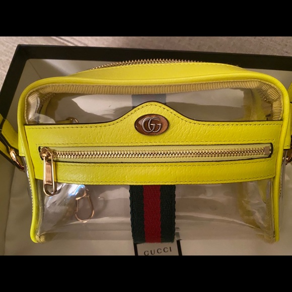 gucci ophidia yellow